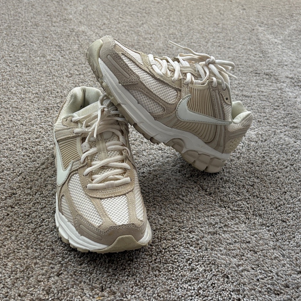 Nike Neutral Beige Mesh Sneakers